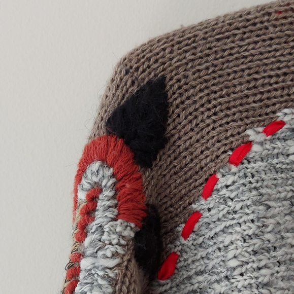 Vintage wool pull over sweater - Picture 3 of 7